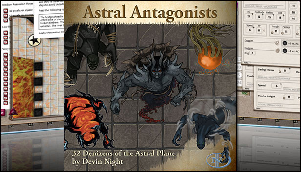 Fantasy Grounds - Astral Antagonists (Token Pack)