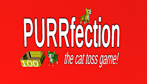 PURRfection!  The cat tossing game!!