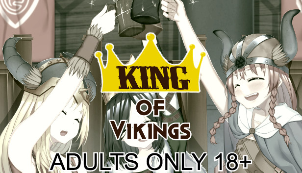 King of Vikings Adults Only 18+ Patch