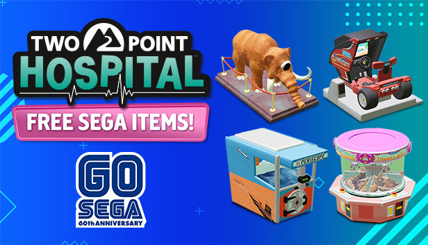 Two Point Hospital: SEGA 60th Items