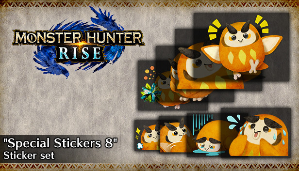 Monster Hunter Rise - Zestaw „Specjalne obrazki 8”