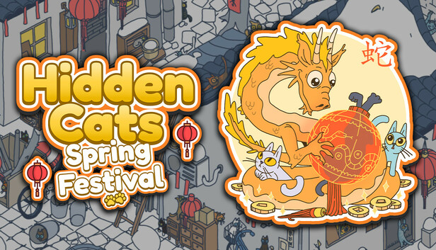 Hidden Cats - Spring Festival