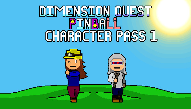 Dimension Quest Pinball Characters - Casey + Madrillda