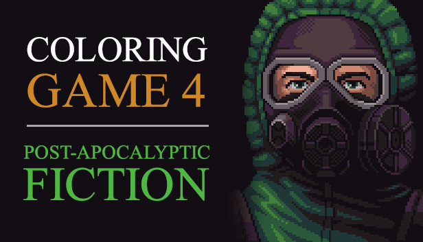 Coloring Game 4 – Post-Apocalyptic Fiction