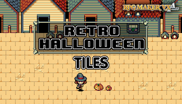 RPG Maker VX Ace - Retro Halloween Tiles