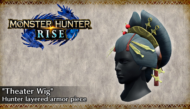 MONSTER HUNTER RISE - Element pancerza warstwowego łowcy „Teatralna peruka”