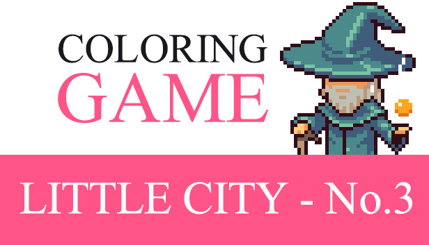 Coloring Game: Little City - No.3