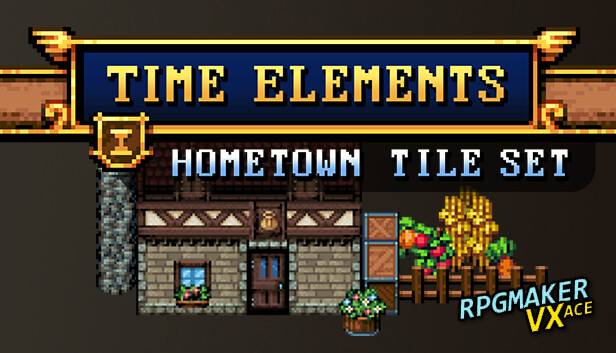 RPG Maker VX Ace - Time Elements - Hometown Tileset