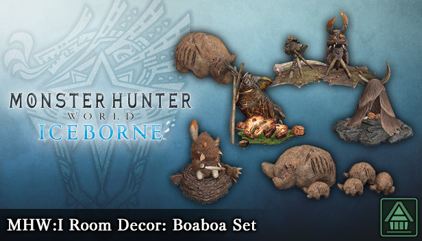 Monster Hunter World: Iceborne - Dekoracje wewnętrzne MHW:I: Zestaw Boaboa