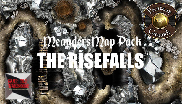 Fantasy Grounds - Meanders Map Pack: The Risefalls (Map Pack)