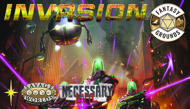 Fantasy Grounds - Necessary Evil: Invasion (Revised Edition)