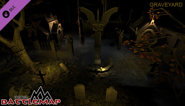 Virtual Battlemap DLC - Graveyard