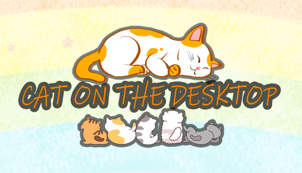 Cat On The Desktop