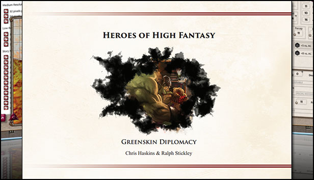 Fantasy Grounds - 5E: Heroes of High Fantasy: Greenskin Diplomacy