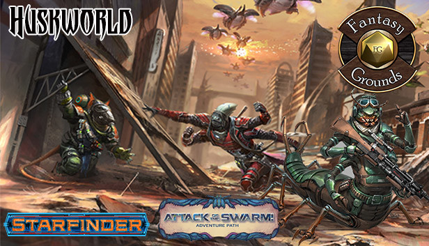 Fantasy Grounds - Starfinder RPG - Attack of the Swarm AP 3: Huskworld (SFRPG)