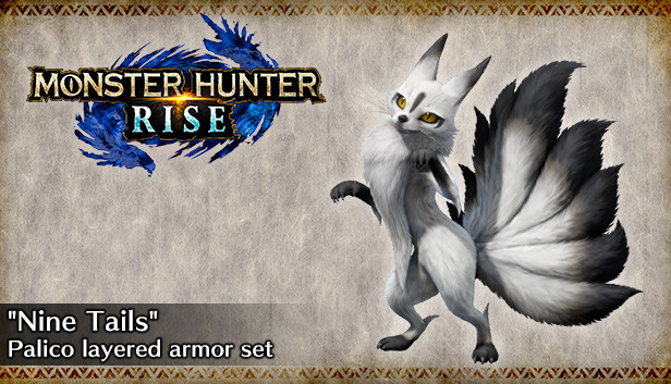 MONSTER HUNTER RISE - Zestaw pancerza warstwowego koleżkota „9 ogonów”