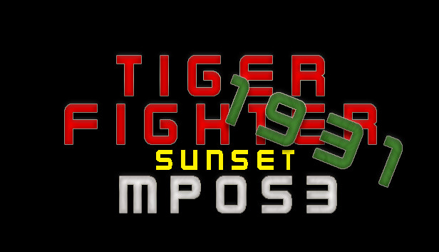Tiger Fighter 1931 Sunset MP053