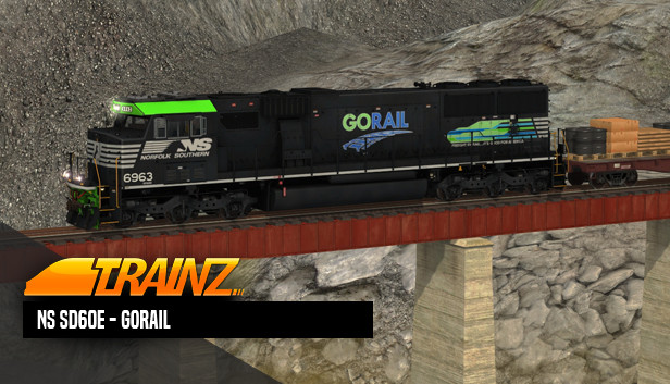 Trainz 2022 DLC - NS SD60E - 6963 GoRail
