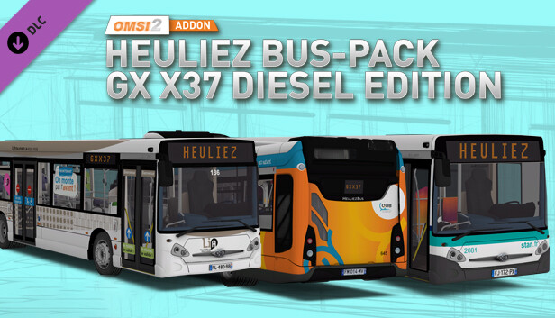 OMSI 2 Add-on Heuliez Bus-Pack GX x37 Diesel-Edition
