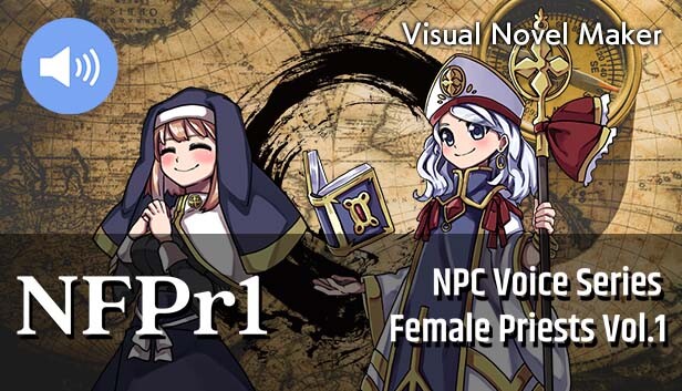 Visual Novel Maker - NPC Female Priests Vol.1