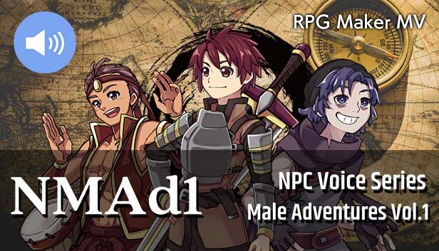 RPG Maker MV - NPC Male Adventurers Vol.1