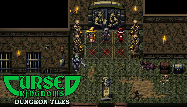 RPG Maker MV - Cursed Kingdoms Dungeon Tiles