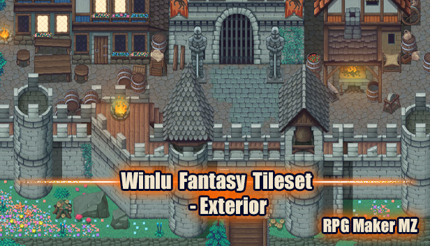 RPG Maker MZ - Winlu Fantasy Tileset - Exterior