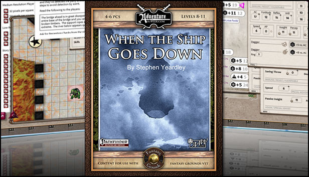 Fantasy Grounds - When the Ship Goes Down (PFRPG)