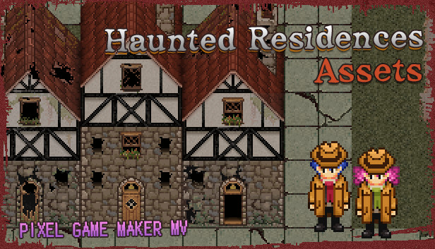 Pixel Game Maker MV - Haunted Residences Assets
