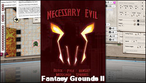 Fantasy Grounds - Setting: Necessary Evil (Savage Worlds)