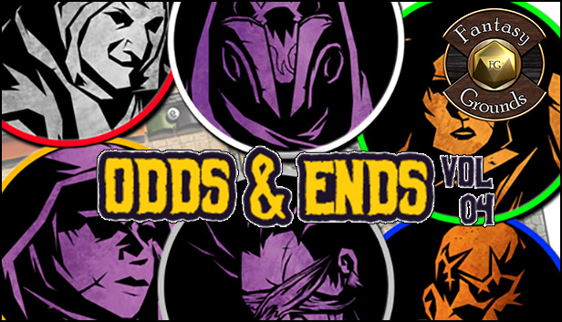 Fantasy Grounds - Odds and Ends, Volume 4 (Token Pack)