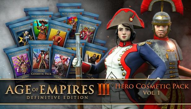 Age of Empires III: Definitive Edition – Pakiet kosmetyczny bohaterów – część 1.