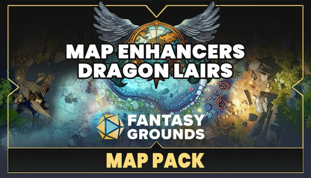 Fantasy Grounds - Map Enhancers Dragon Lairs