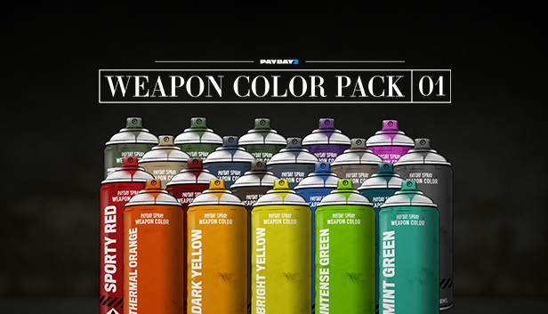 PAYDAY 2: Weapon Color Pack 1