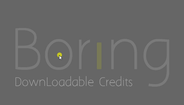 Borıng. - Credits