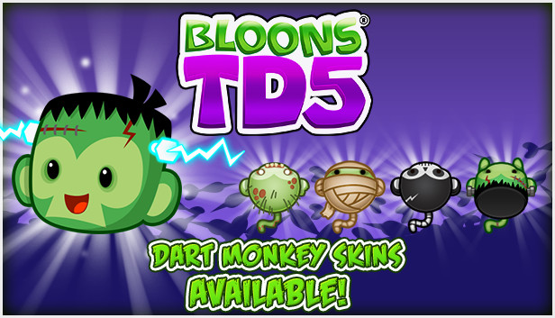 Bloons TD 5 - Halloween Dart Monkey Skin