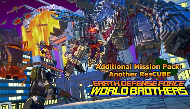 EARTH DEFENSE FORCE: WORLD BROTHERS - Additional Mission Pack: Another ResCUBE