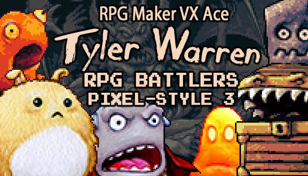 RPG Maker VX Ace - Tyler Warren RPG Battlers Pixel Style 3