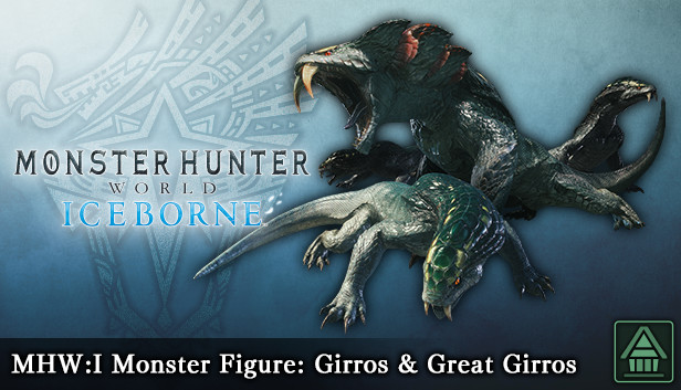 Monster Hunter World: Iceborne - MHW:I Monster Figure: Girros & Great Girros