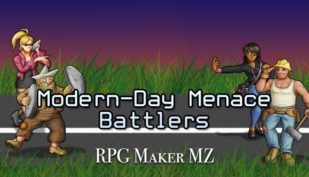 RPG Maker MZ - Modern Day Menace Battlers