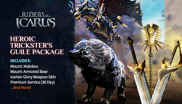 Riders of Icarus - Heroic Trickster's Guile Package