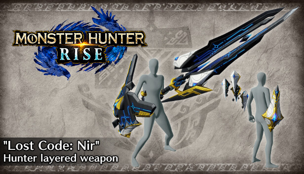 Monster Hunter Rise - Broń warstwowa łowcy „Stracony kod: Nir” (lancopał)