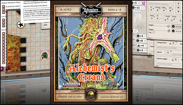 Fantasy Grounds - A07: Alchemist's Errand (PFRPG)