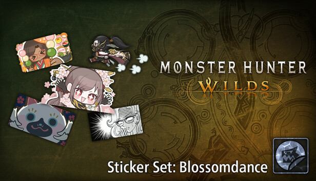 Monster Hunter Wilds - Sticker Set: Blossomdance