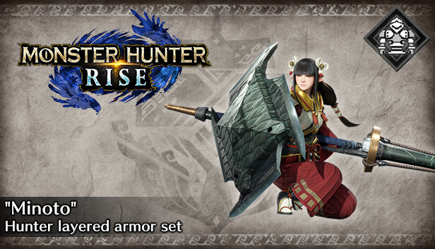 Monster Hunter Rise - Zestaw pancerza warstwowego łowcy „Minoto”