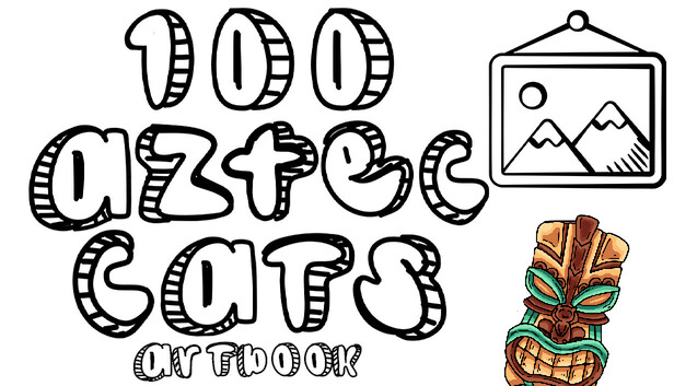 100 Aztec Cats - Artbook