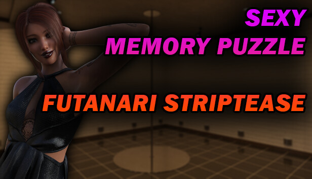 Sexy Memory Puzzle - Futanari Striptease