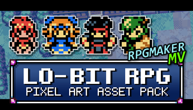 RPG Maker MV - Lo-Bit RPG Pixel Art Asset Pack
