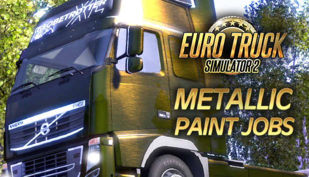 Euro Truck Simulator 2 - Metallic Paint Jobs Pack