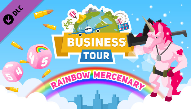 Business tour. Crazy Heroes: Rainbow mercenary